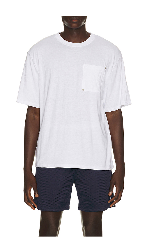 KROST Rivet T-Shirt in White. M. Also in L, S, XL/1X