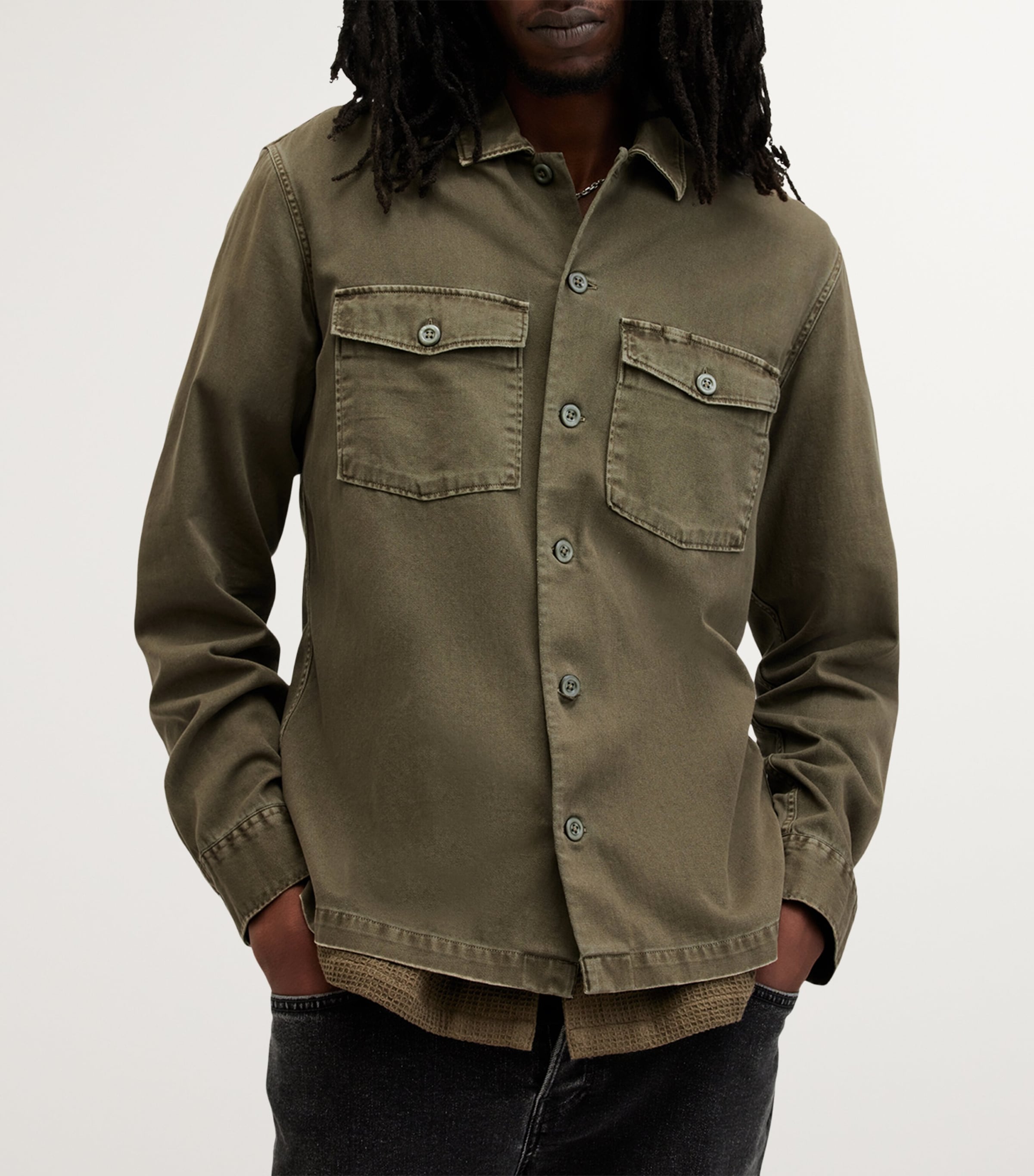 Cotton Spotter Overshirt