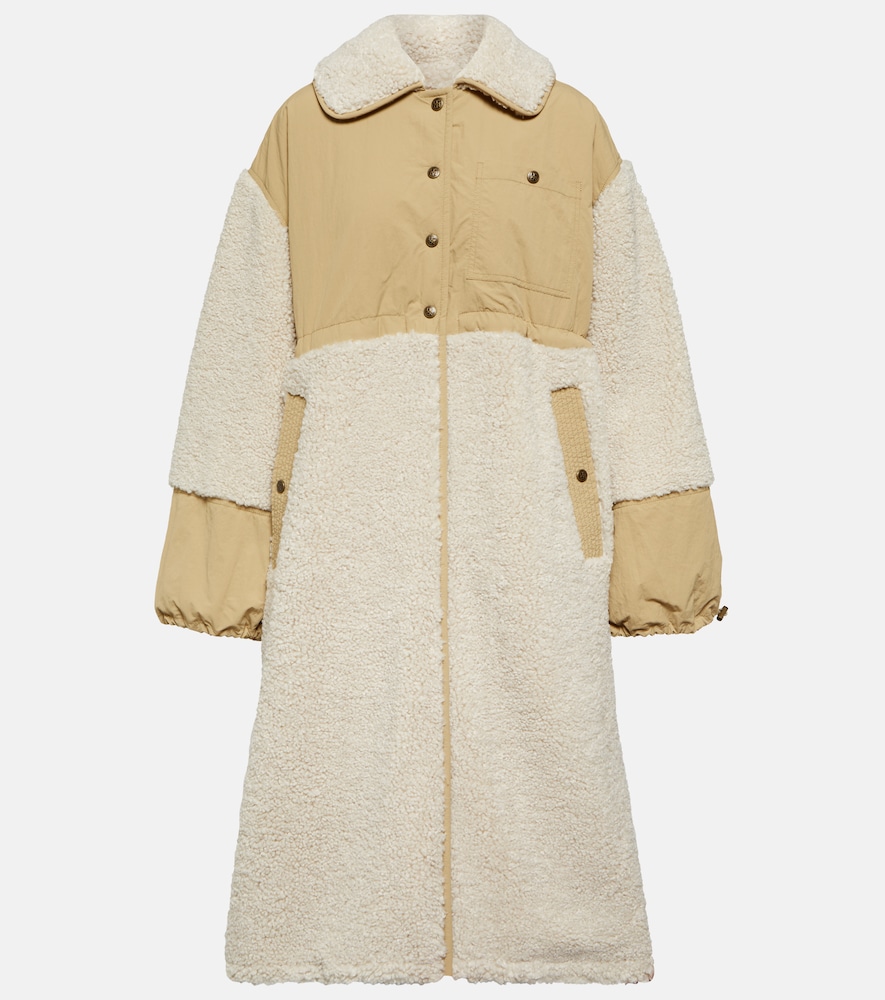 Killian faux-shearling coat