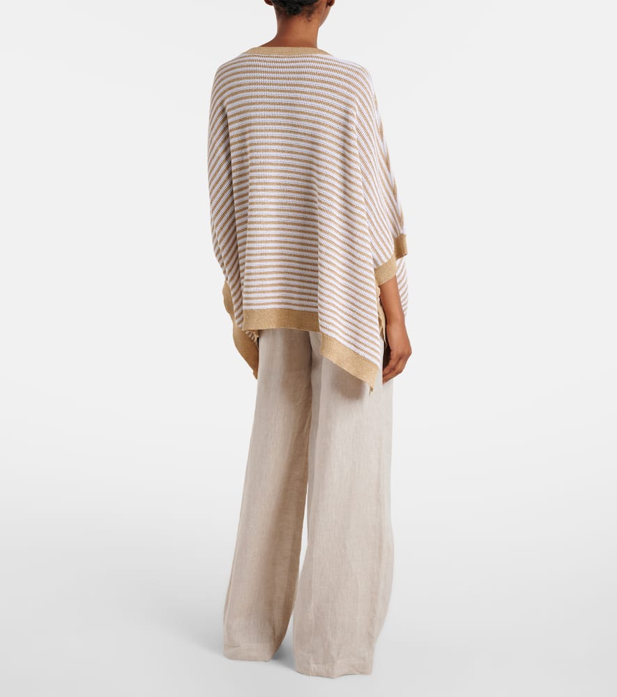 Knitted striped top