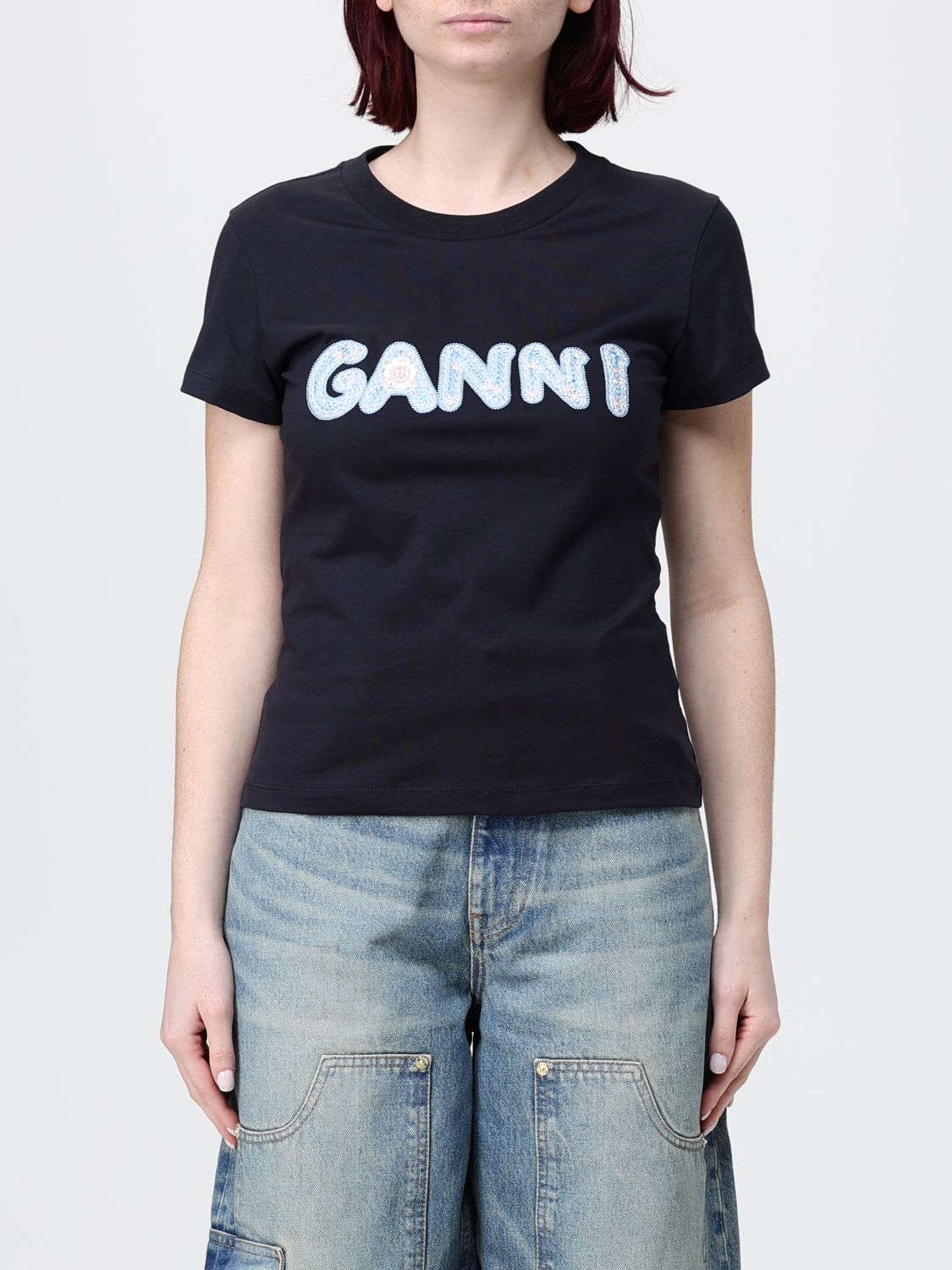 T-Shirt Woman color Black