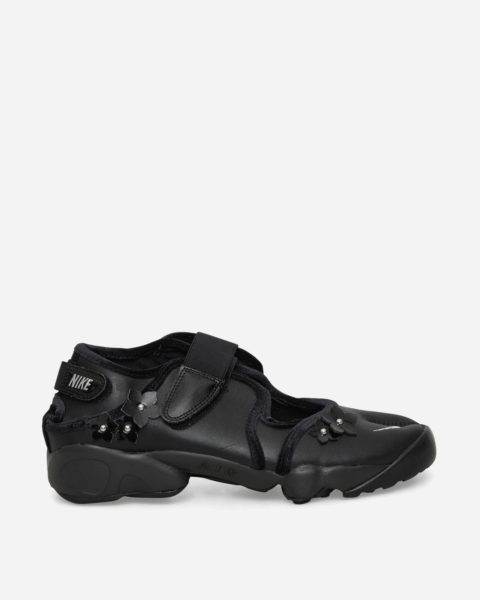 Women s Air Rift Flowers Sandals Black