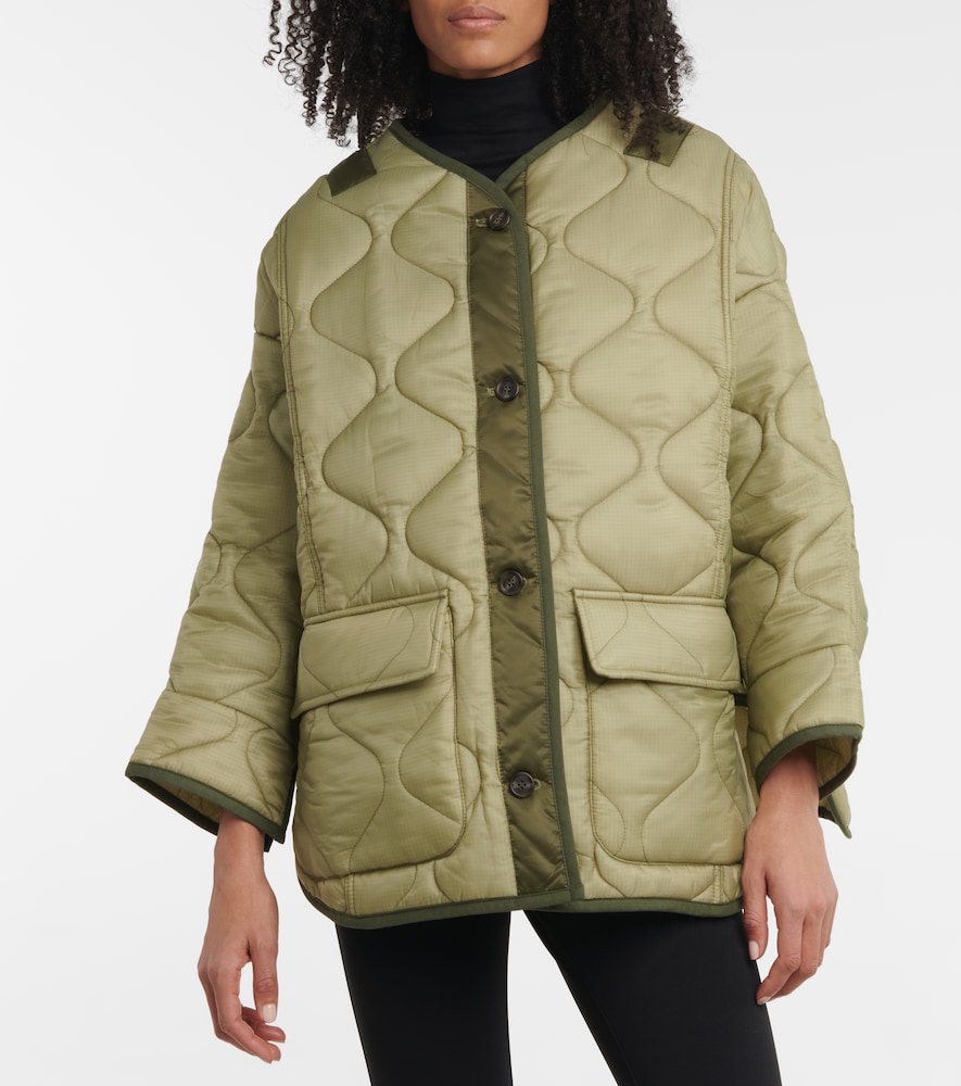 Teddy oversized quilted jacket