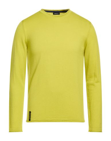Man Sweater Lime green Size XL Virgin Wool