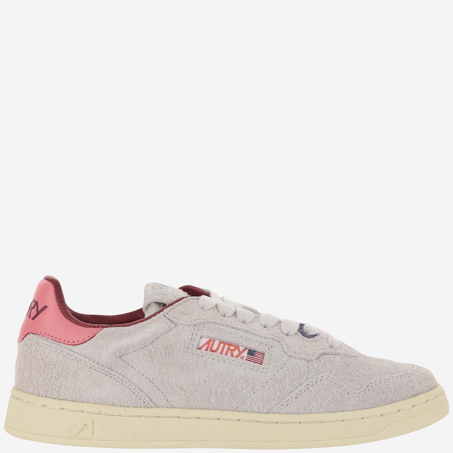 Medalist Low Sneakers In Suede Hair Sand Effect