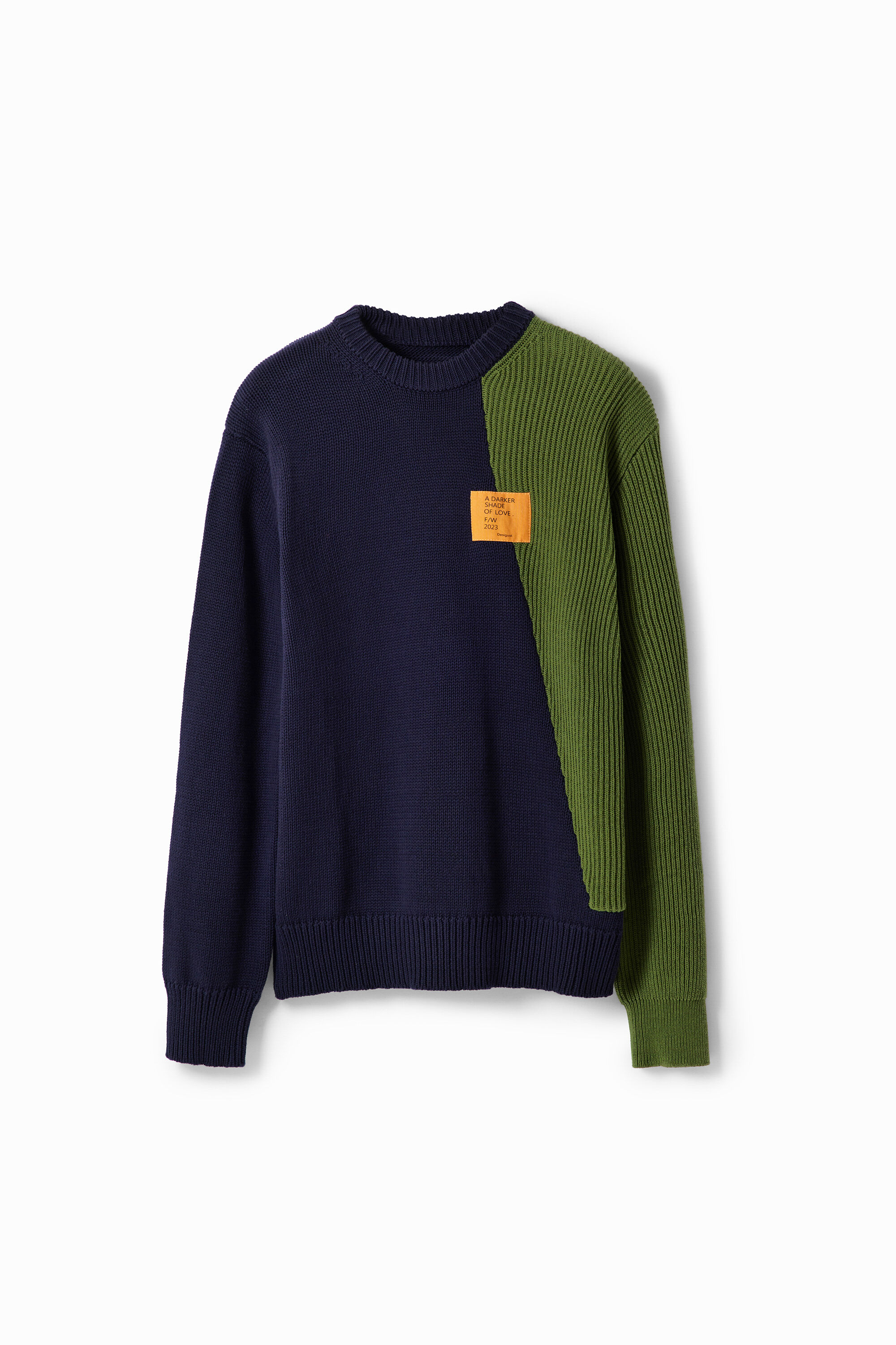 Two-tone combination jumper