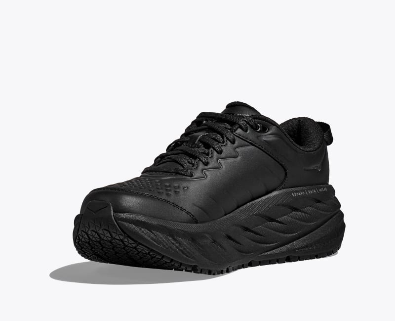 HOKA Women's Bondi SR Shoes in Black/Black