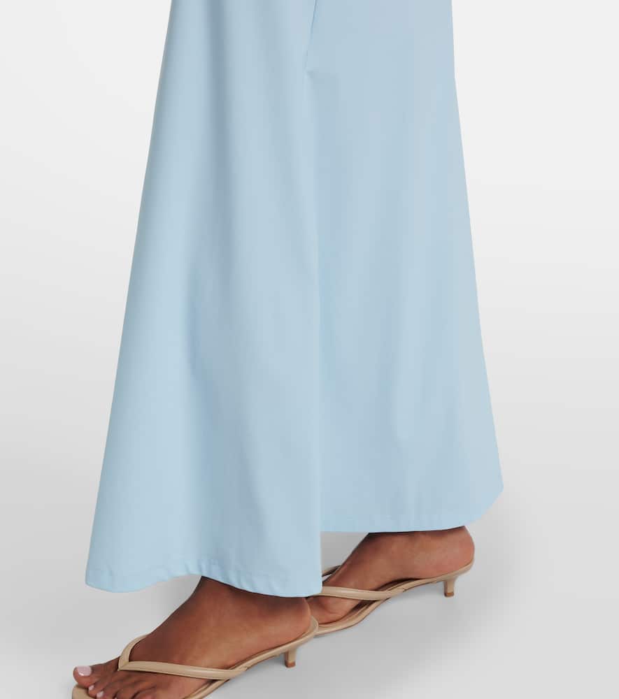 Embellished halterneck maxi dress