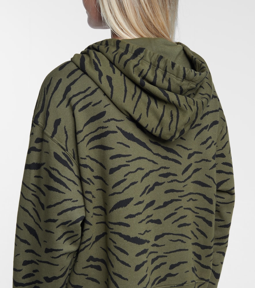 Roseanne printed cotton hoodie