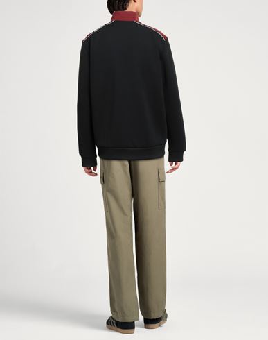 Man Sweatshirt Black Size 3XL Polyester, Viscose, Elastane