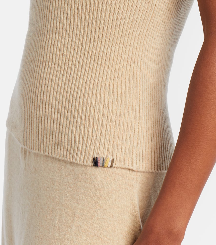 N°381 Libra cashmere-blend top
