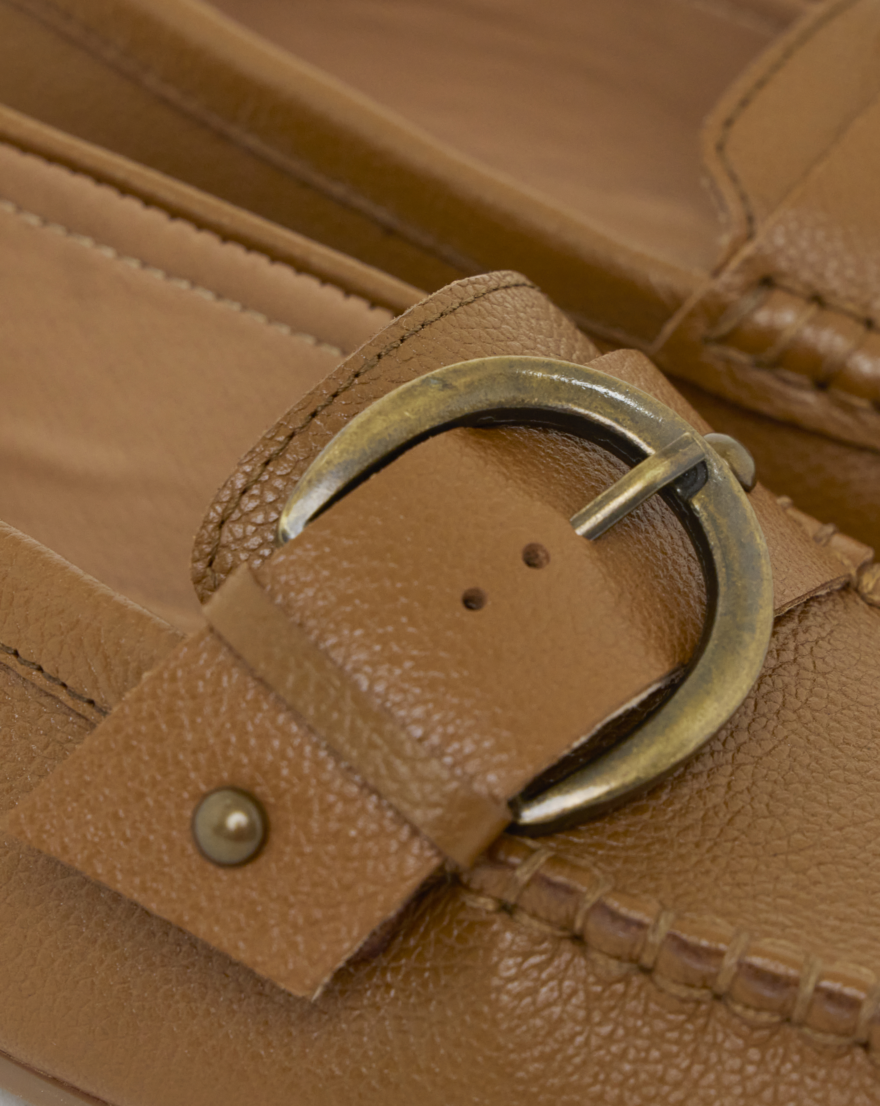 Leather Driving Moccasin Ex Wide