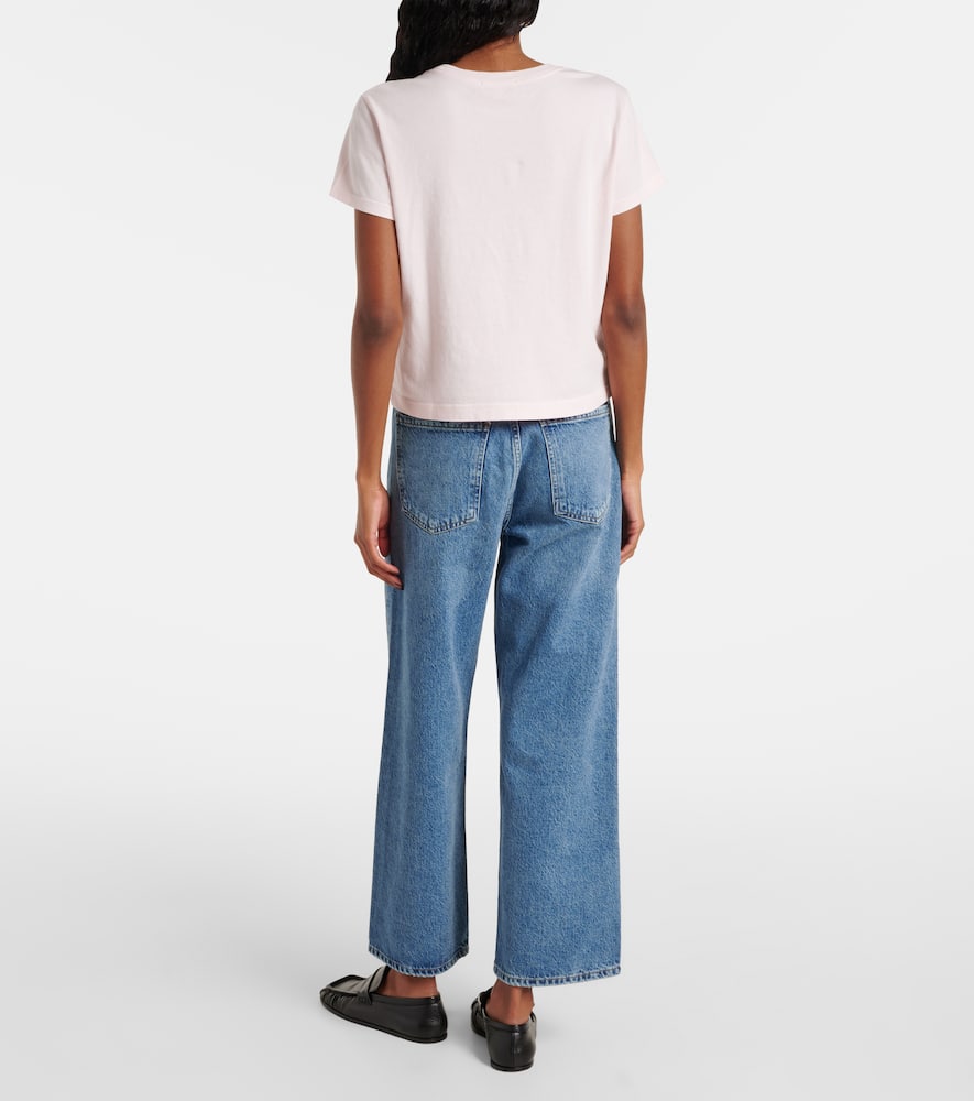 Adine Shrunken cotton jersey T-shirt