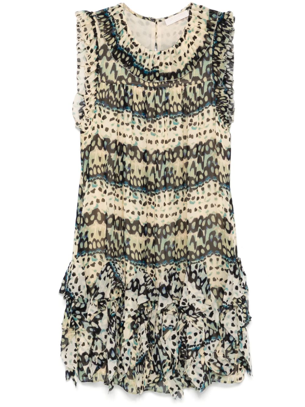 Miri mini dress - Neutrals