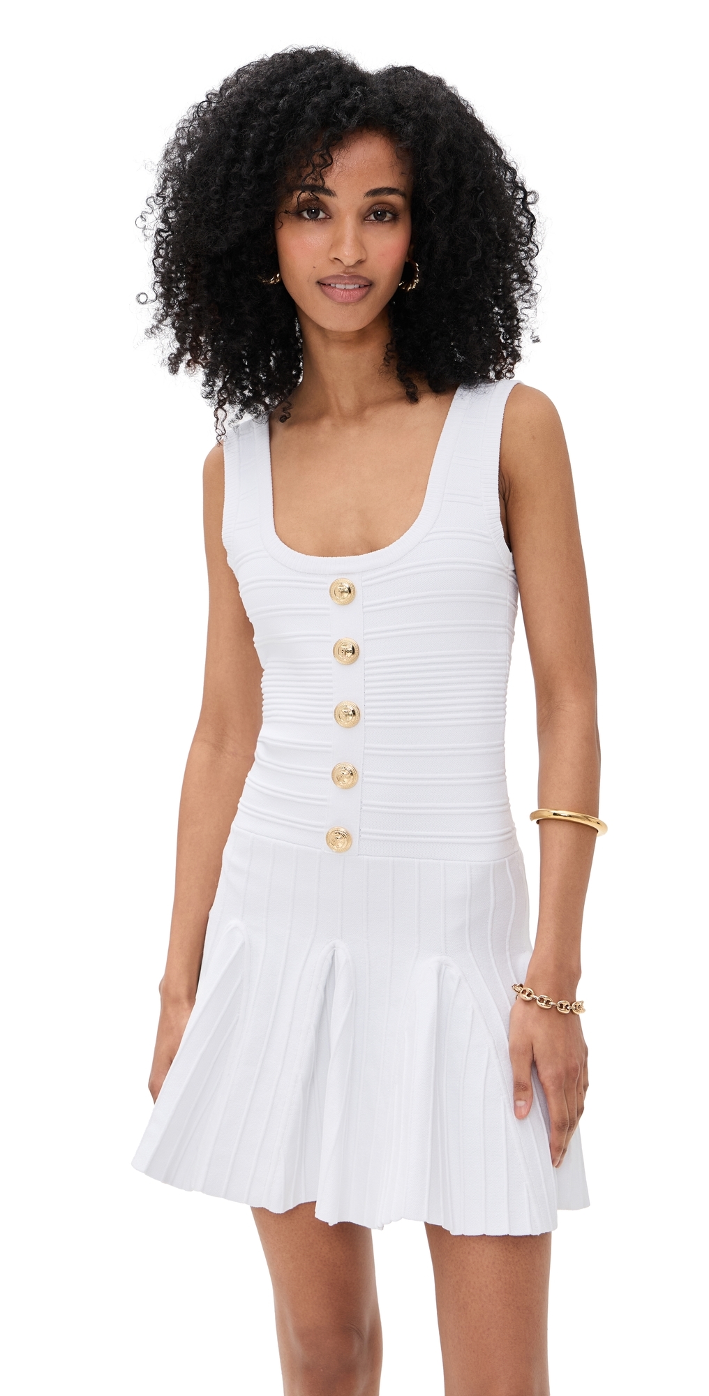 Retrofête Brooke Dress White