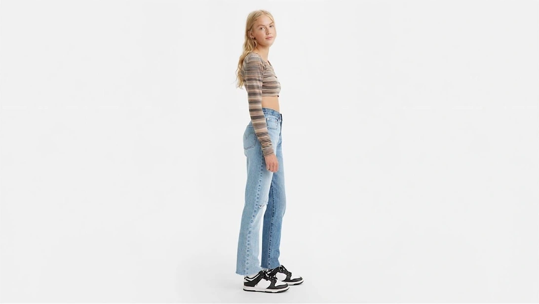Women's 501 Original Two Tone Jeans - Two Tone Indigo