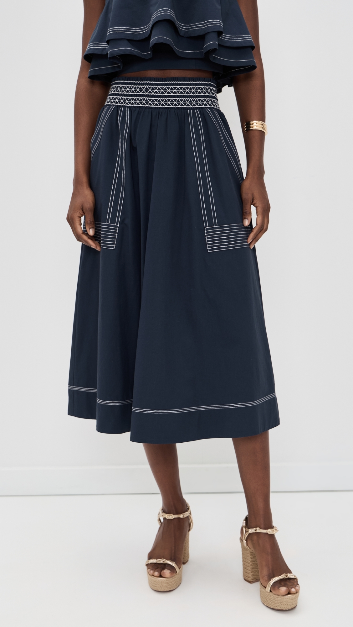 Galia Skirt Navy