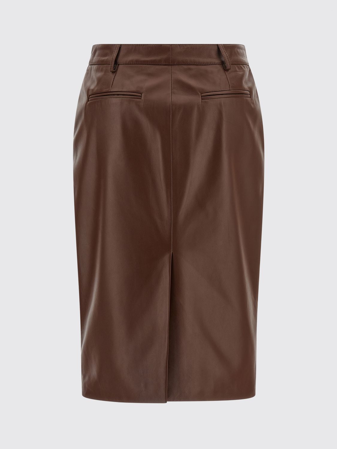 Skirt Woman color Brown