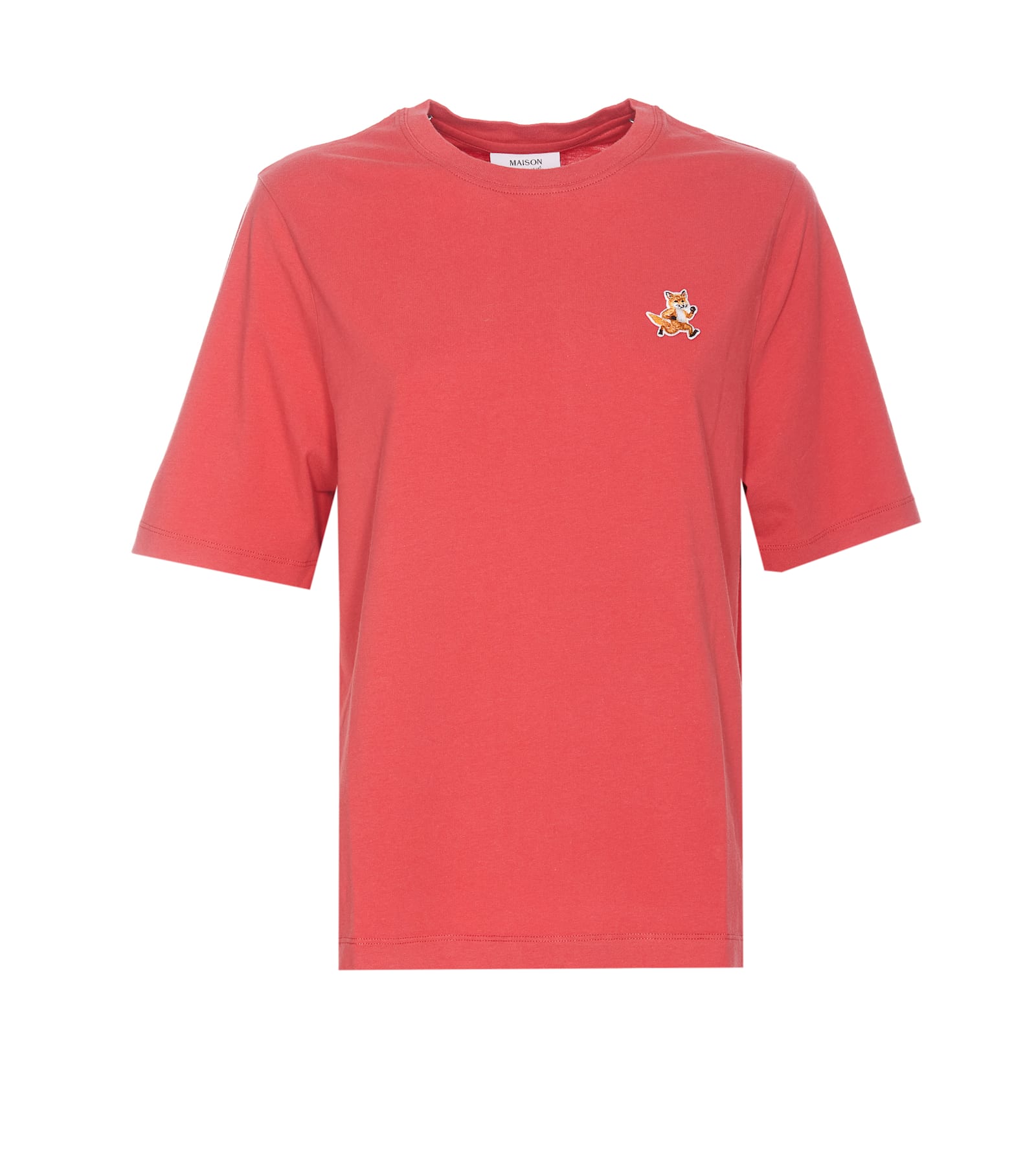 Speedy fox logo patch T-shirt - Pink