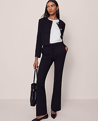 Ann Taylor The Skinny Flare Pant in Ponte