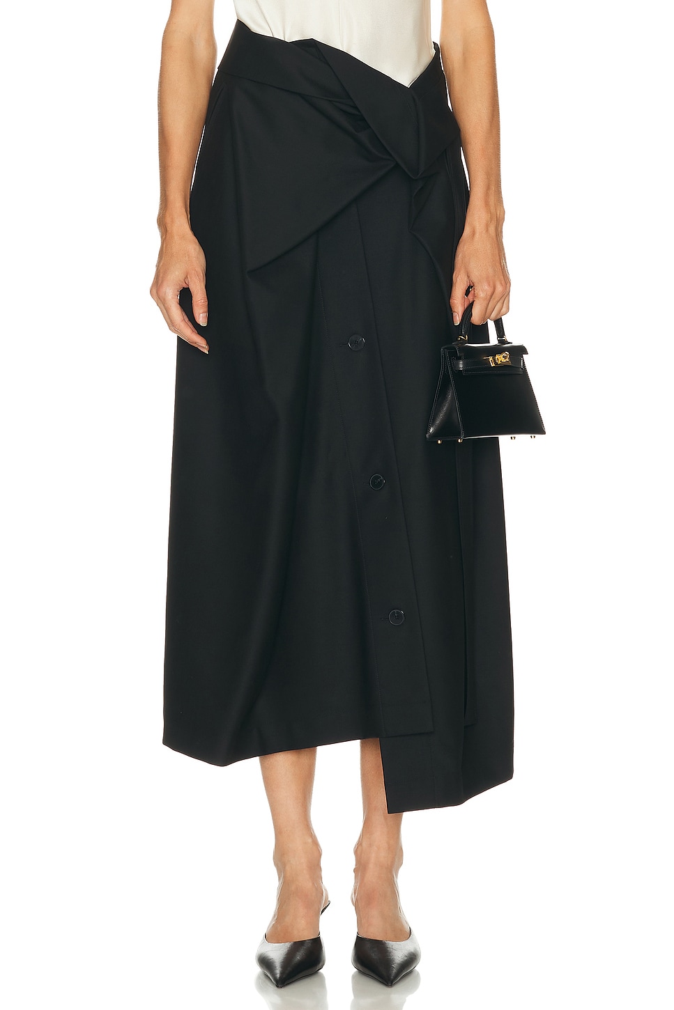 HEIRLOME Manuela Skirt in Black