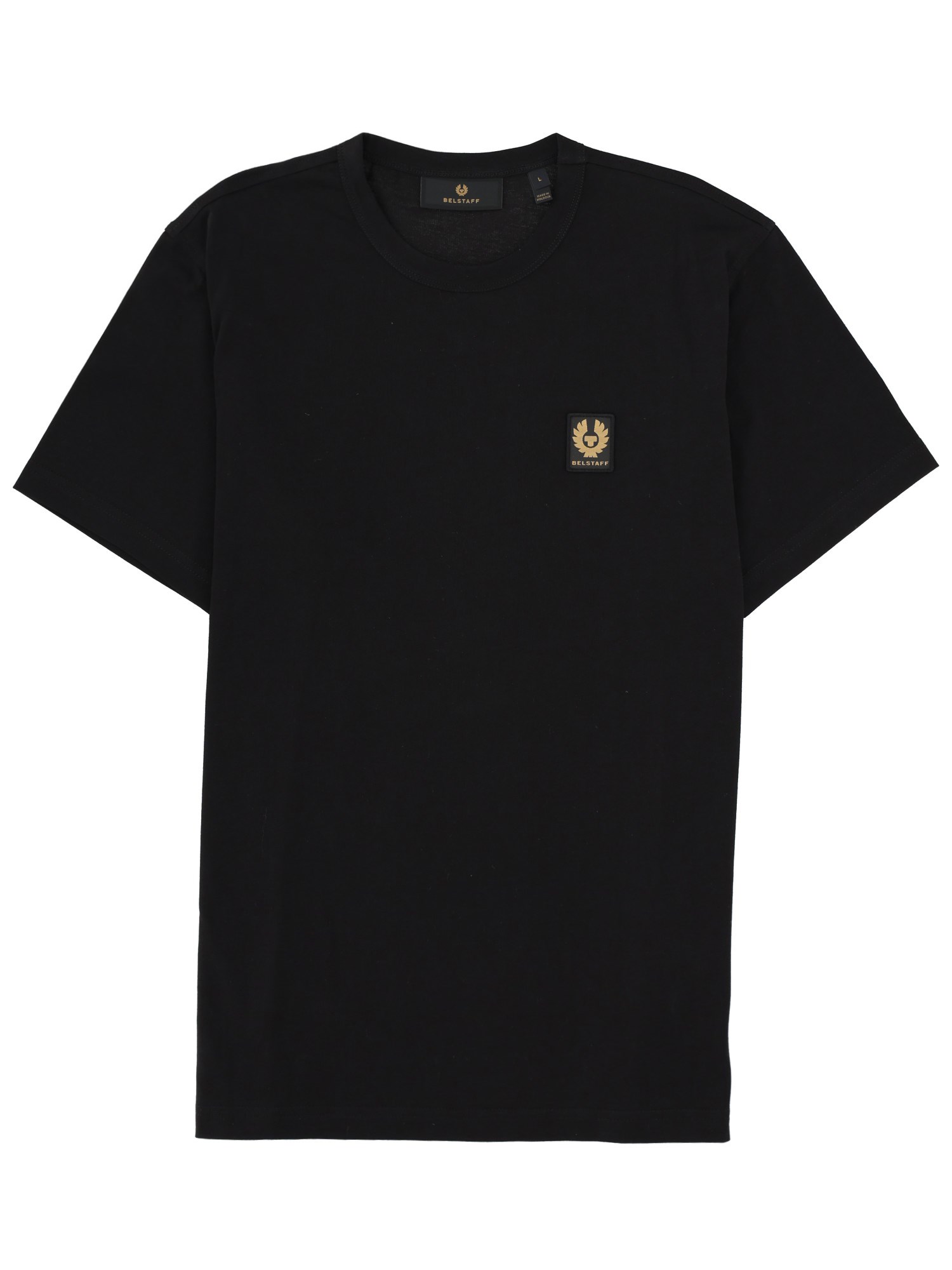 T-shirt with logo patch