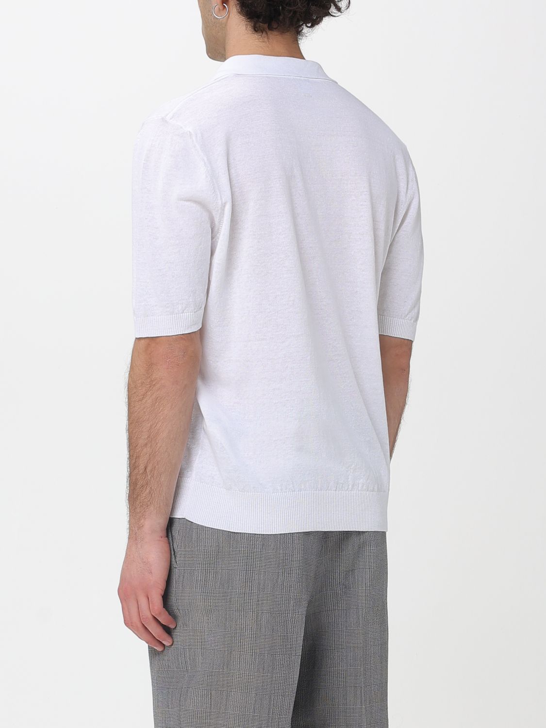 Polo Shirt Men color White