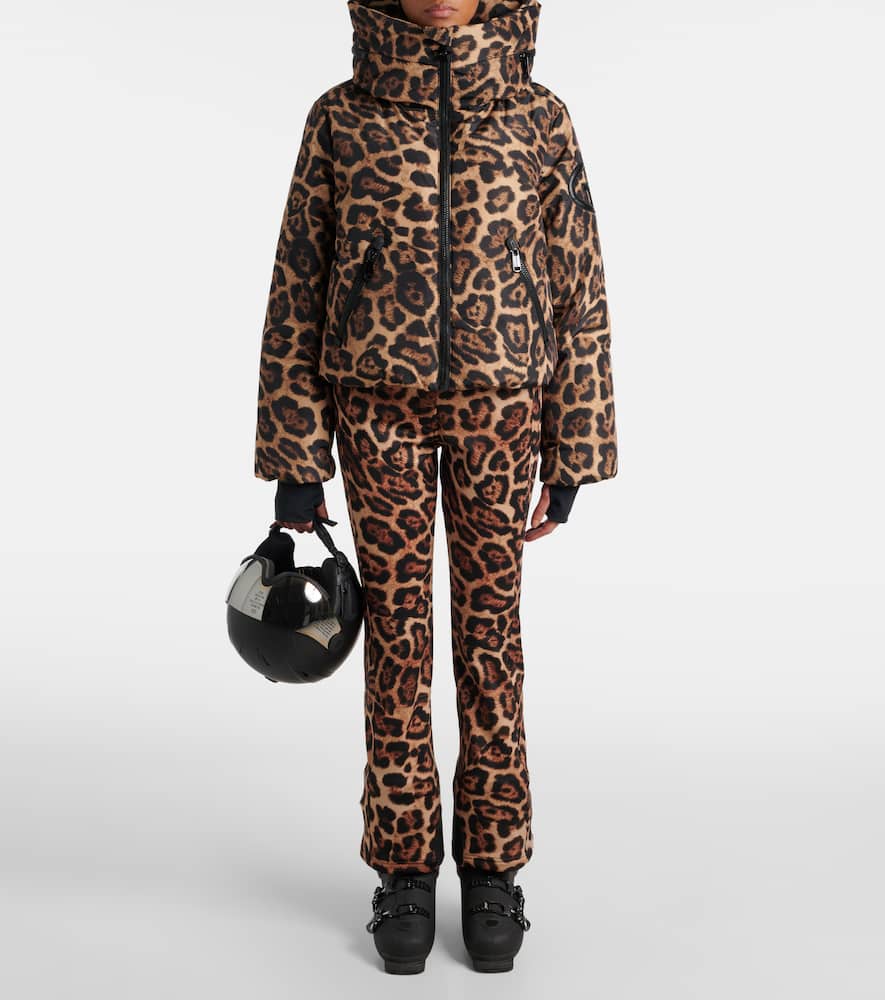 Minou leopard-print ski pants