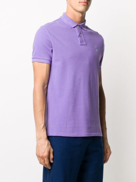 Piqué cotton polo shirt