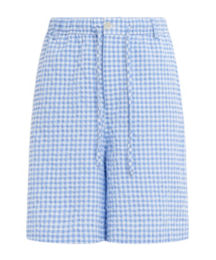 Check-pattern shorts