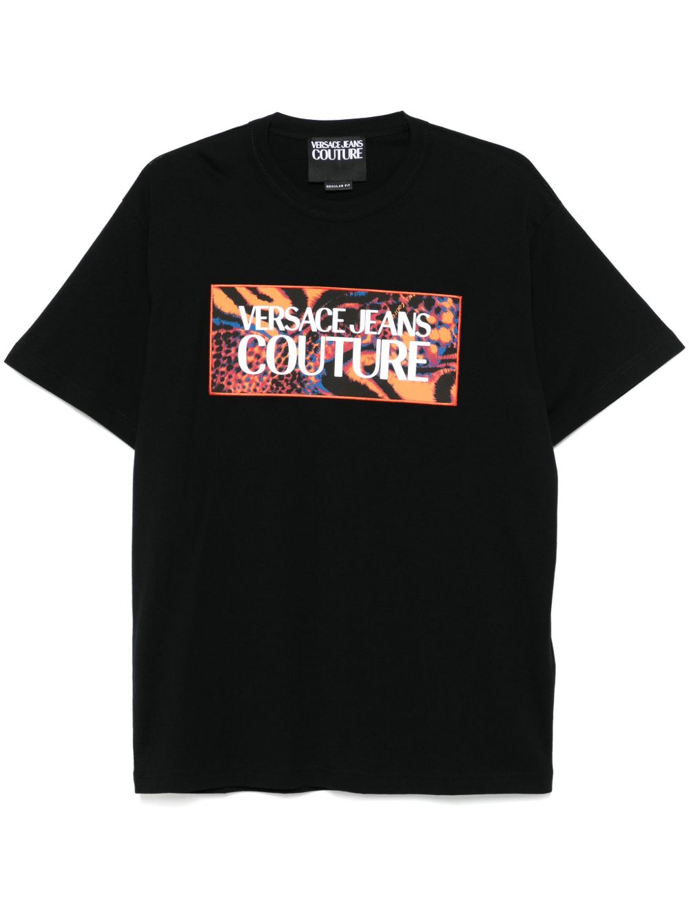 Logo-patch T-shirt - Black
