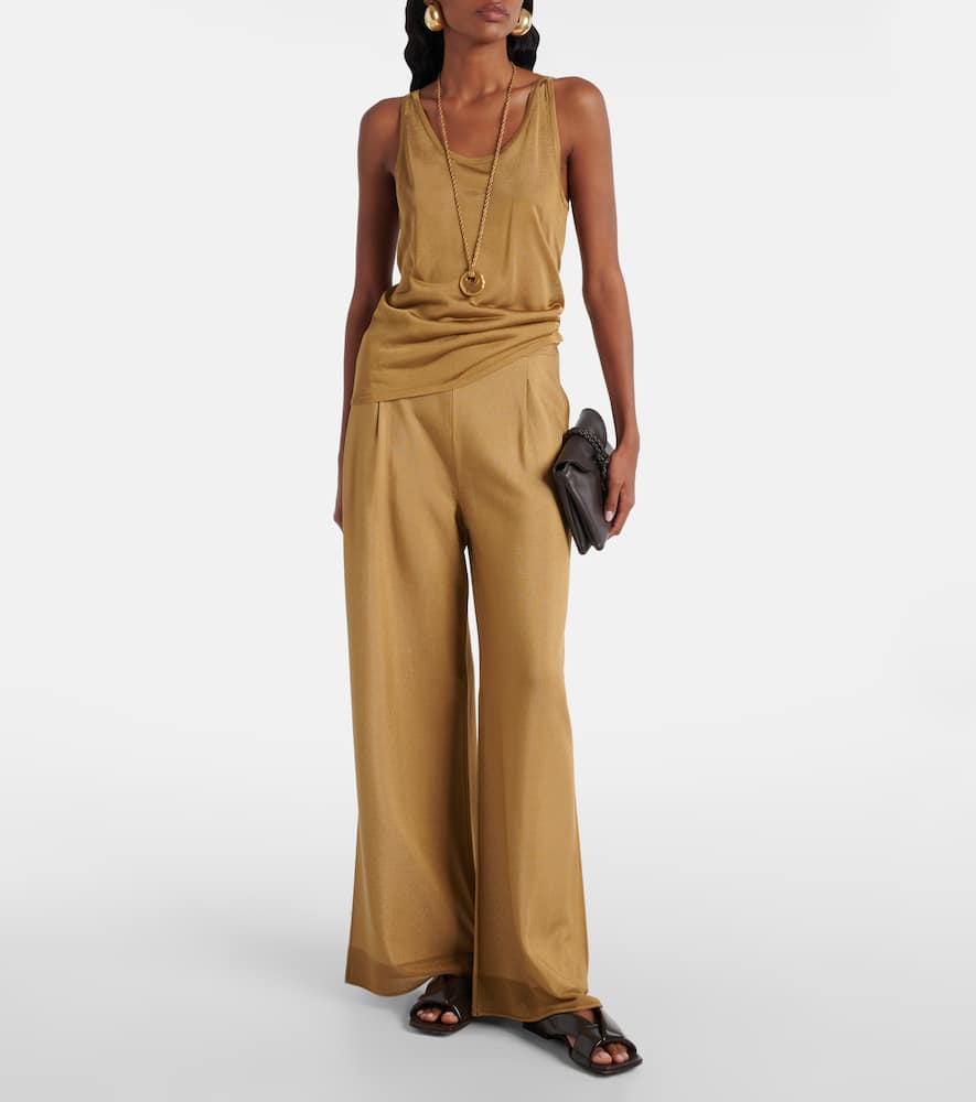 Gordon wide-leg pants