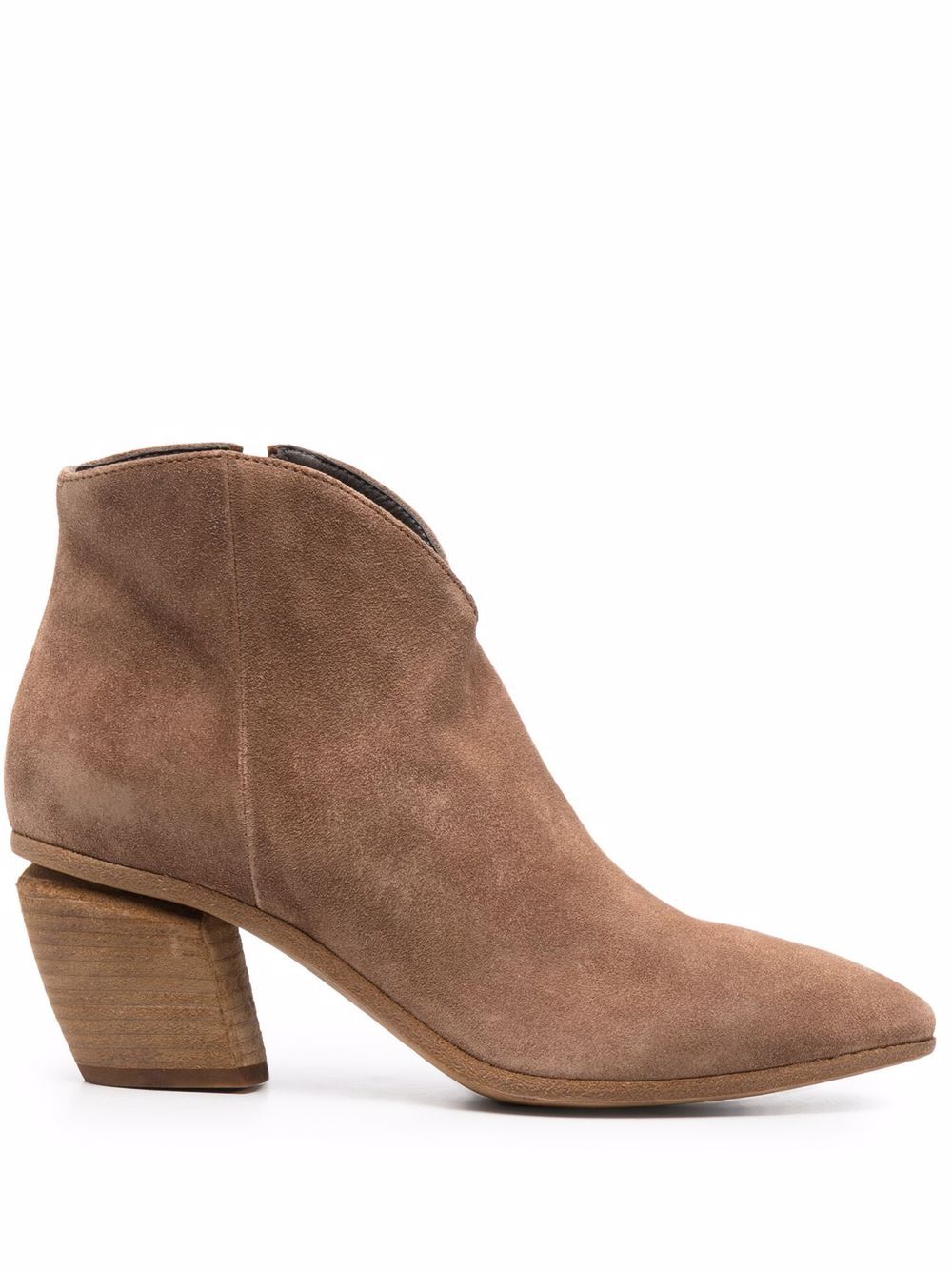 Suede ankle boots - Neutrals
