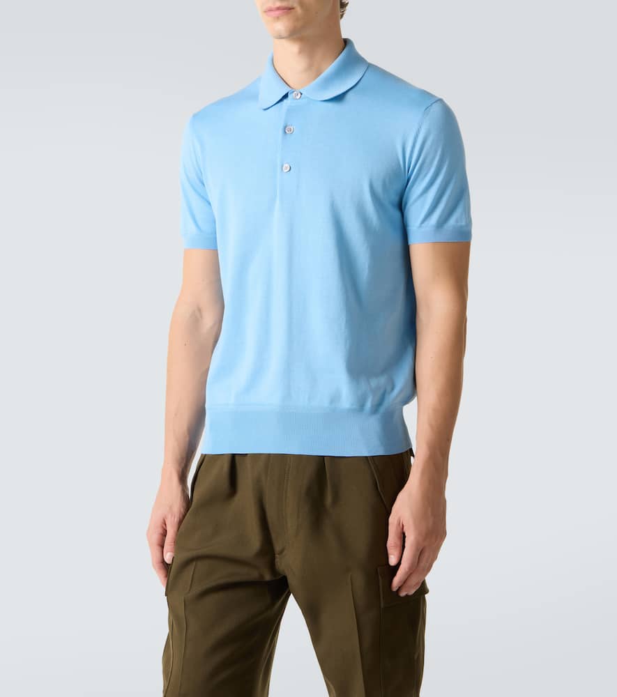 Cotton polo shirt
