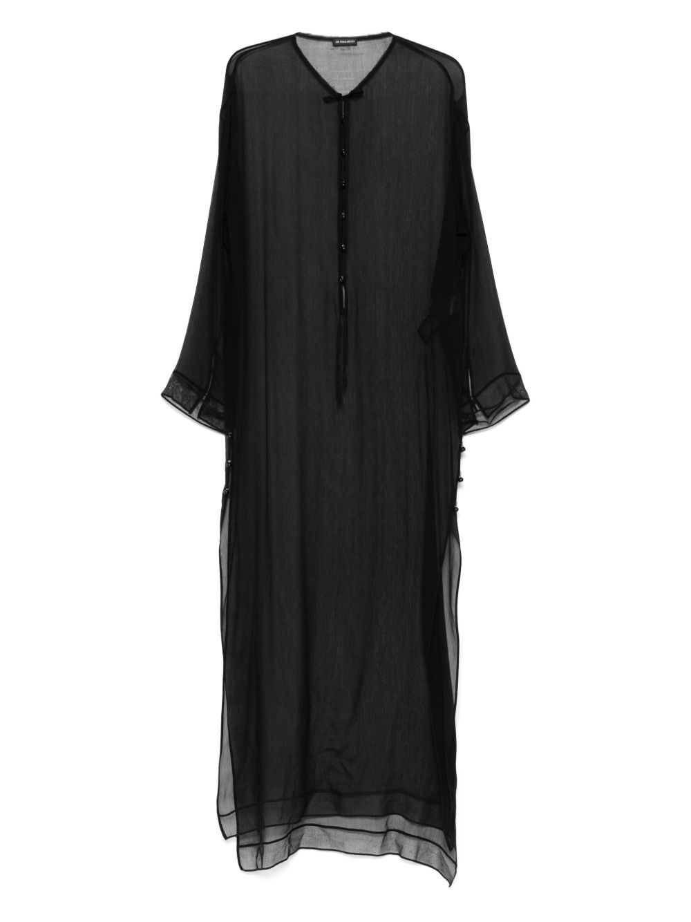 Ann Demeulemeester Matleen X maxi dress - Black