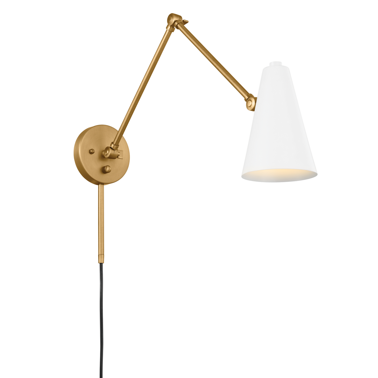 Sylvia 9" Wall Sconce in Natural Bra