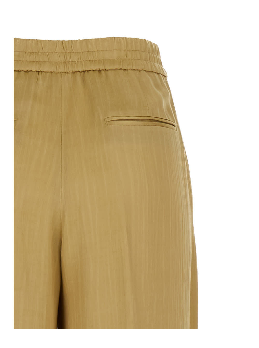 Lorenza Half Elasticatd Belt Pants