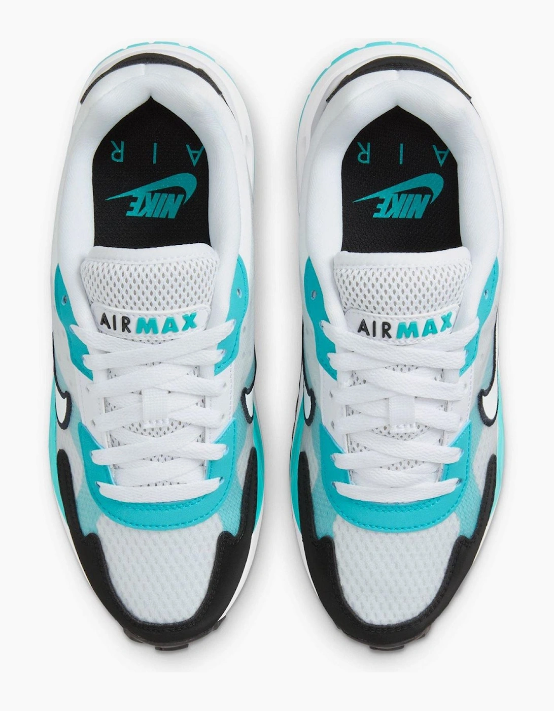 Air Max Solo Lace Up Road Sneakers - White Bla