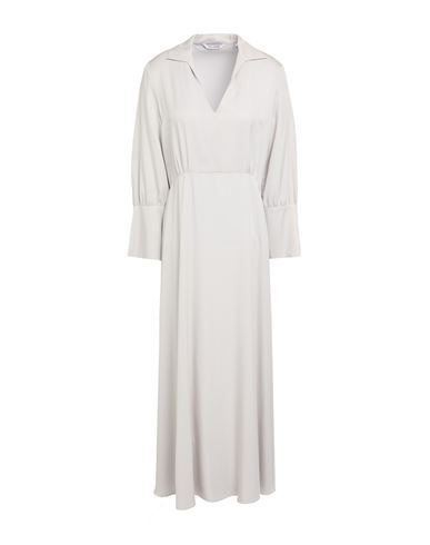 Woman Maxi dress Grey Size 6 Tencel
