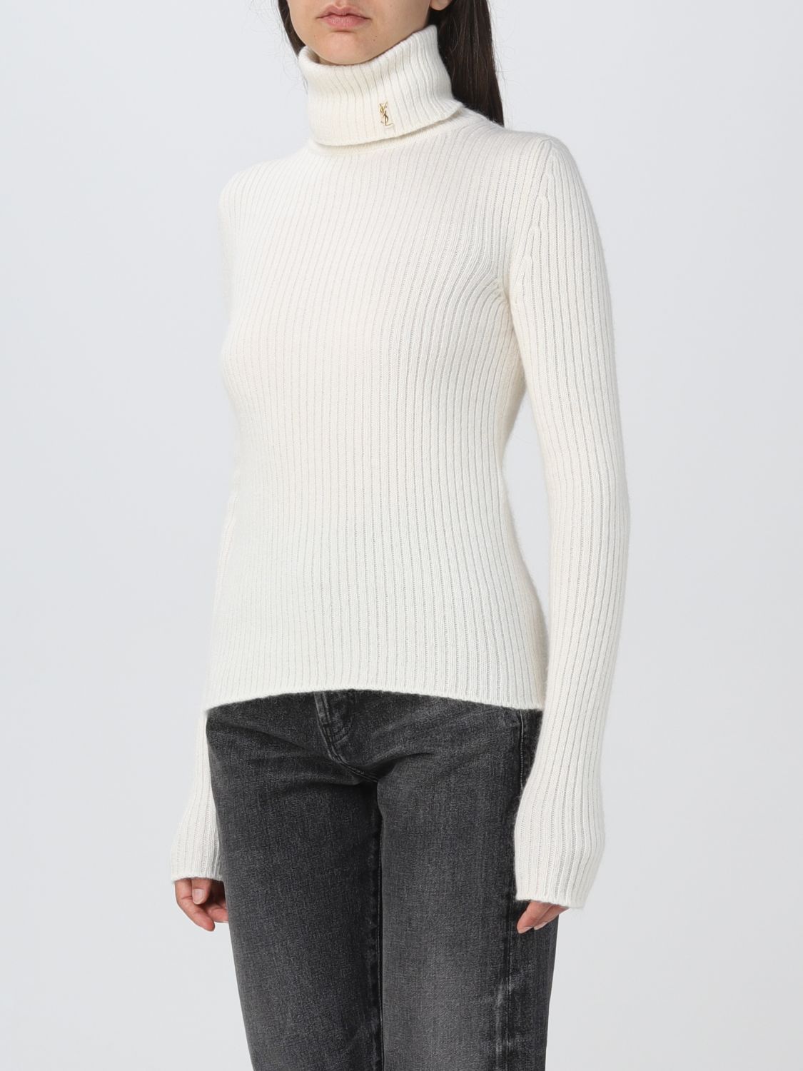 Sweater Woman color Yellow Cream