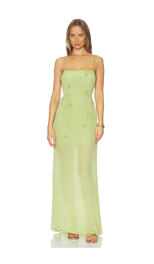 L'Academie Brynn Gown in Green. XL. Also in L