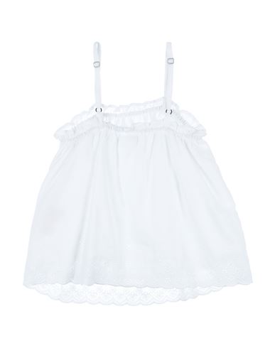 Name It Kid Girl Top White Size 11 Cotton