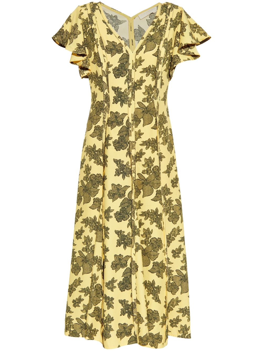 Evette maxi dress - Yellow