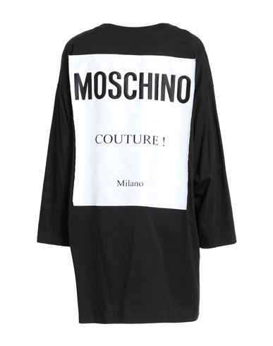 Woman Mini dress Black Size 2 Cotton