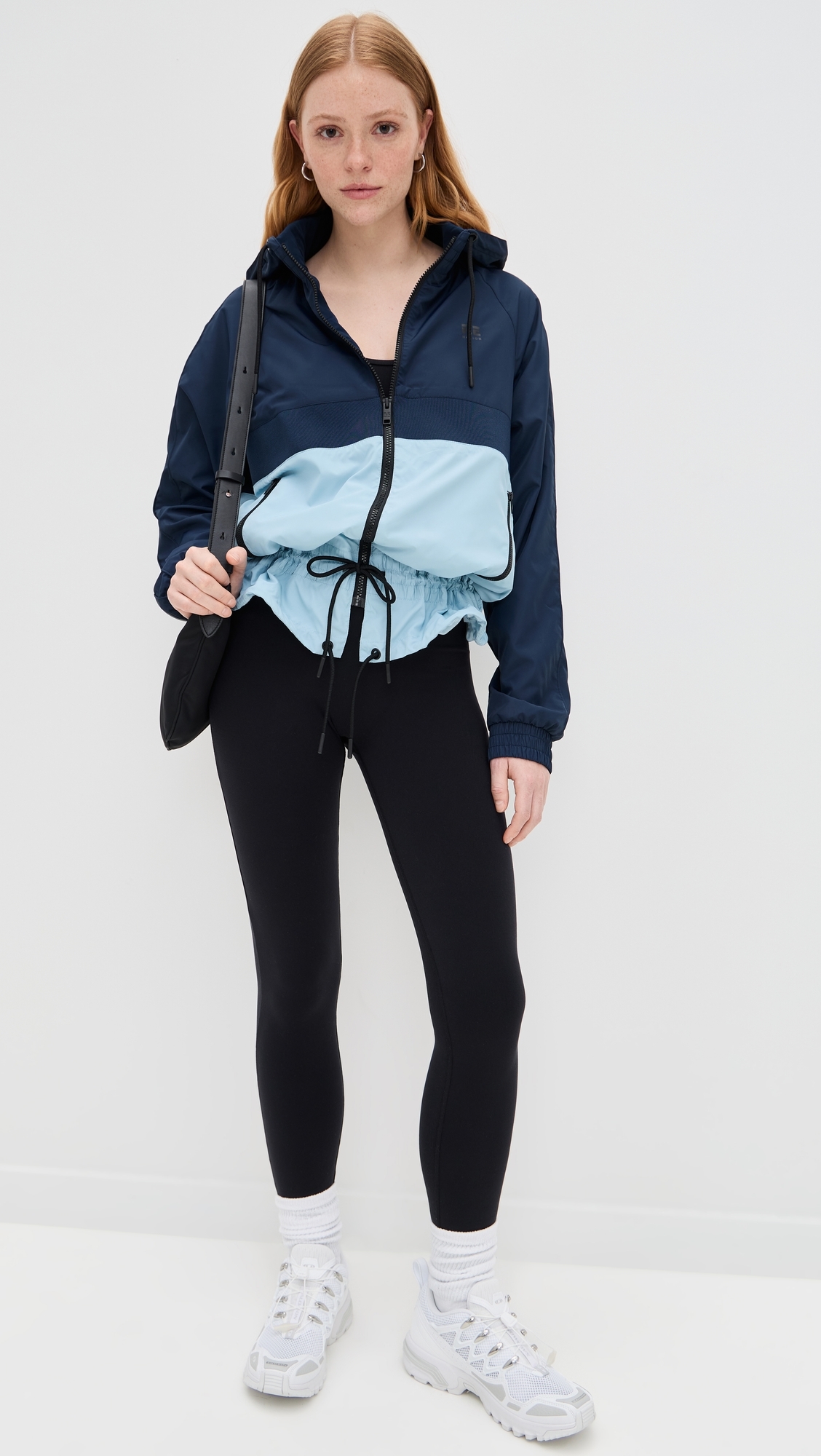 P. E NATION Man Down Jacket Ice Blue/Dark Navy 
