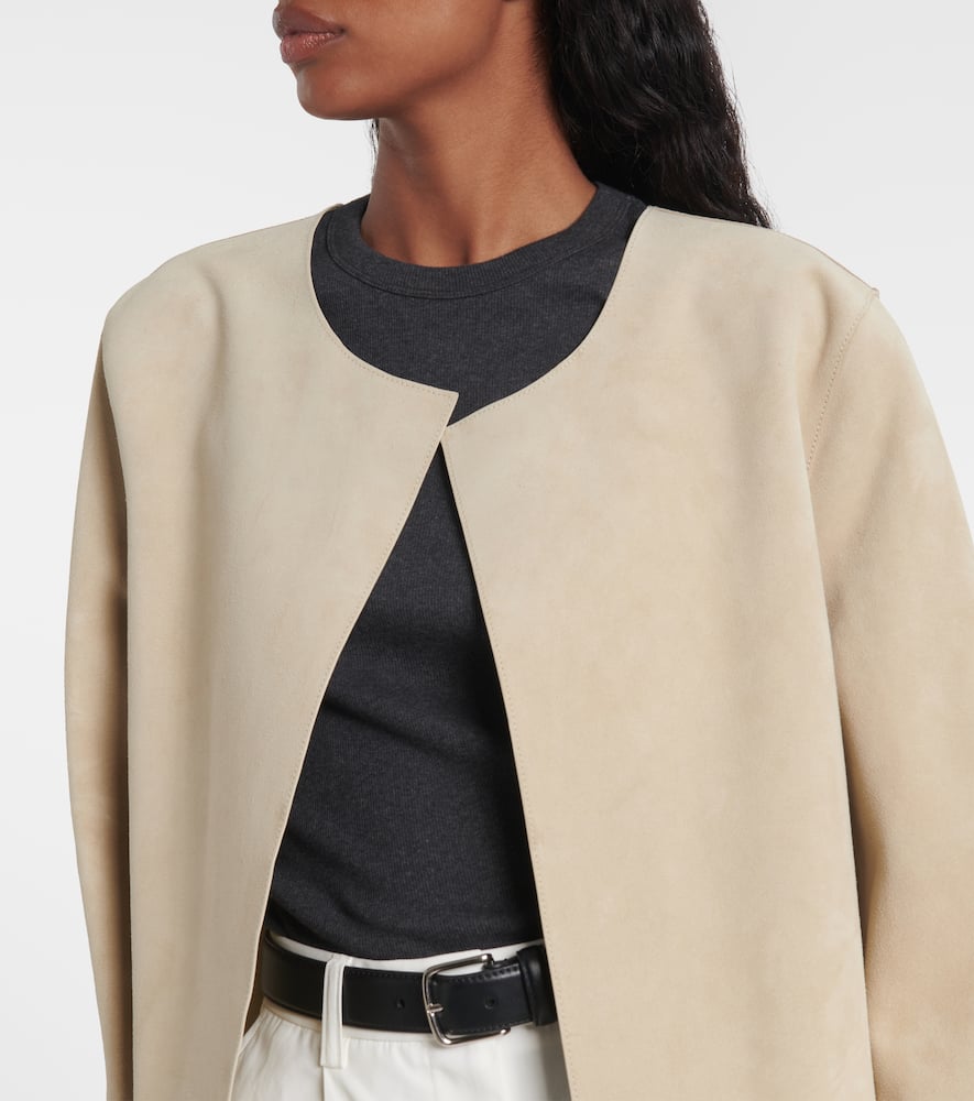 Suede coat