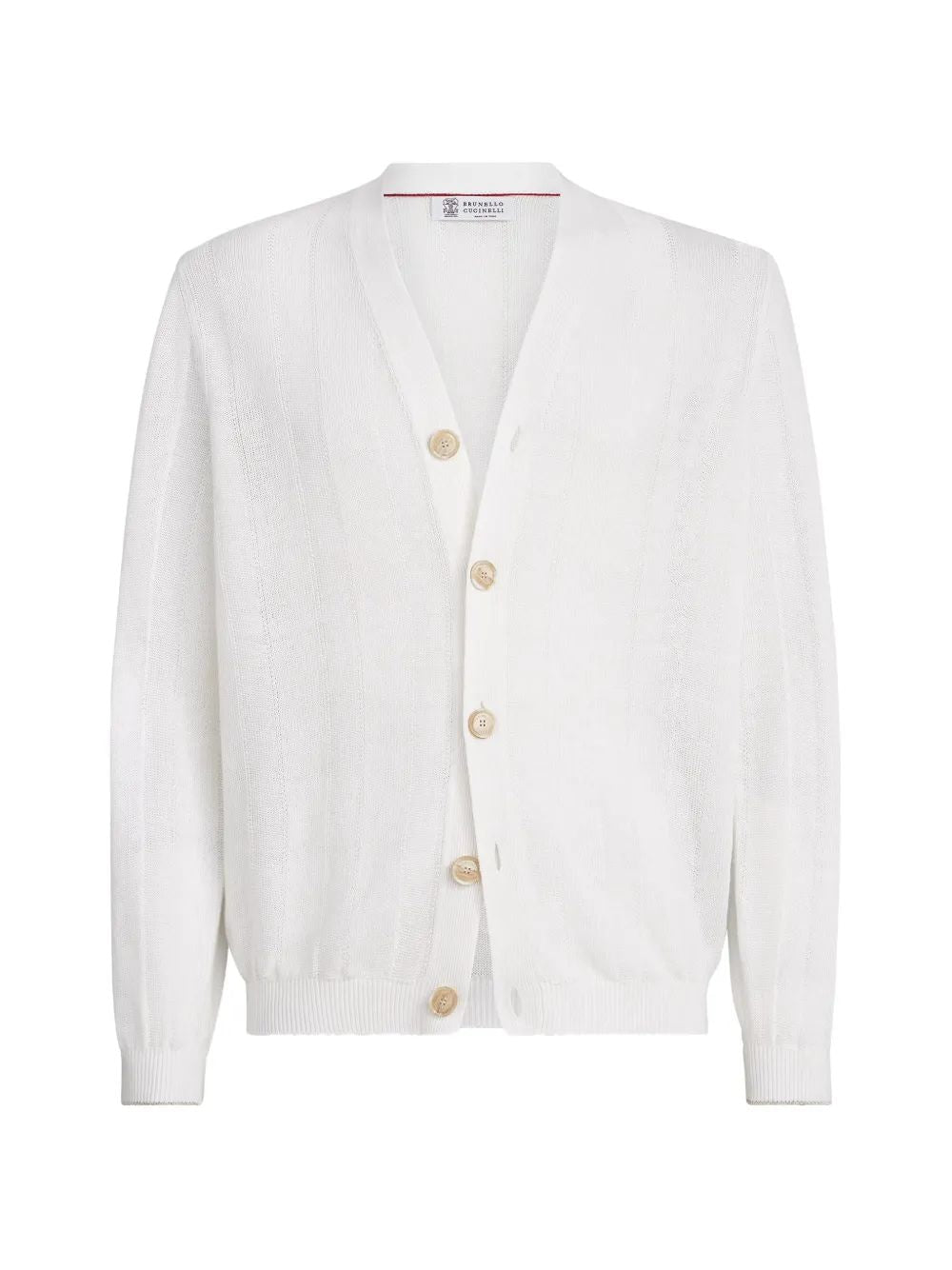 Linen Cotton Cardigan for Men - SS26 Collection