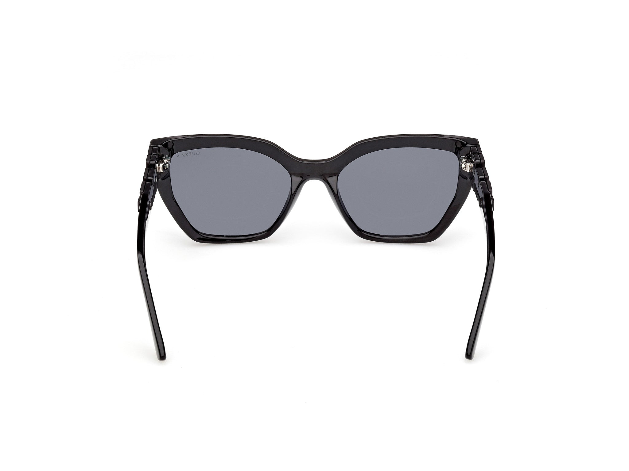 Guess Mujer Guess GU00264 01D Gafas de sol Inyectado Negro Fumar Cat Eye Polarizado