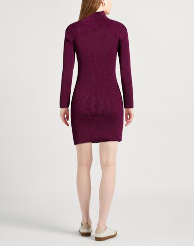 Woman Mini dress Mauve Size S Viscose, Polyester, Metal fiber