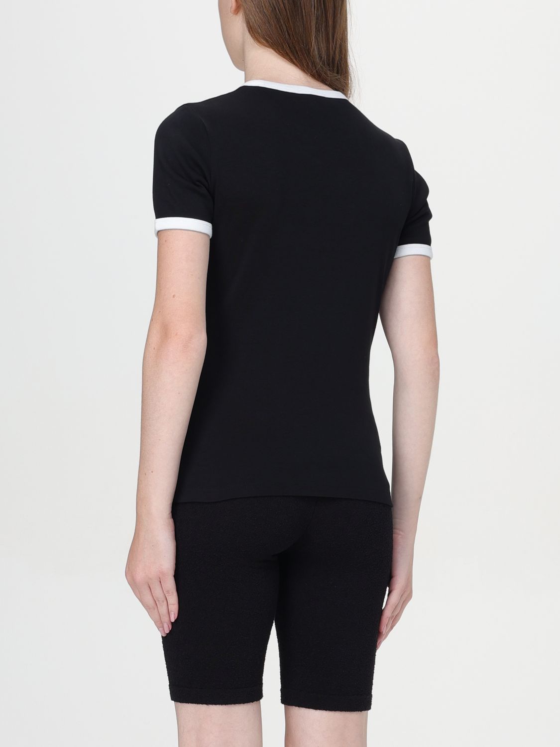 T-Shirt COURRÈGES Woman color Black